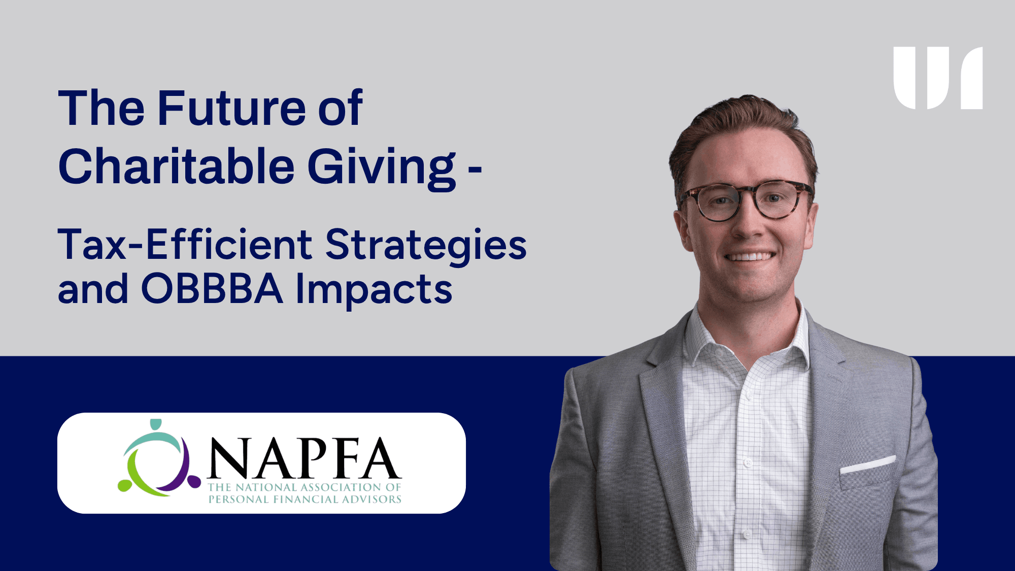 Webinar Thumbnail The future of Charitable Giving Will Robinson