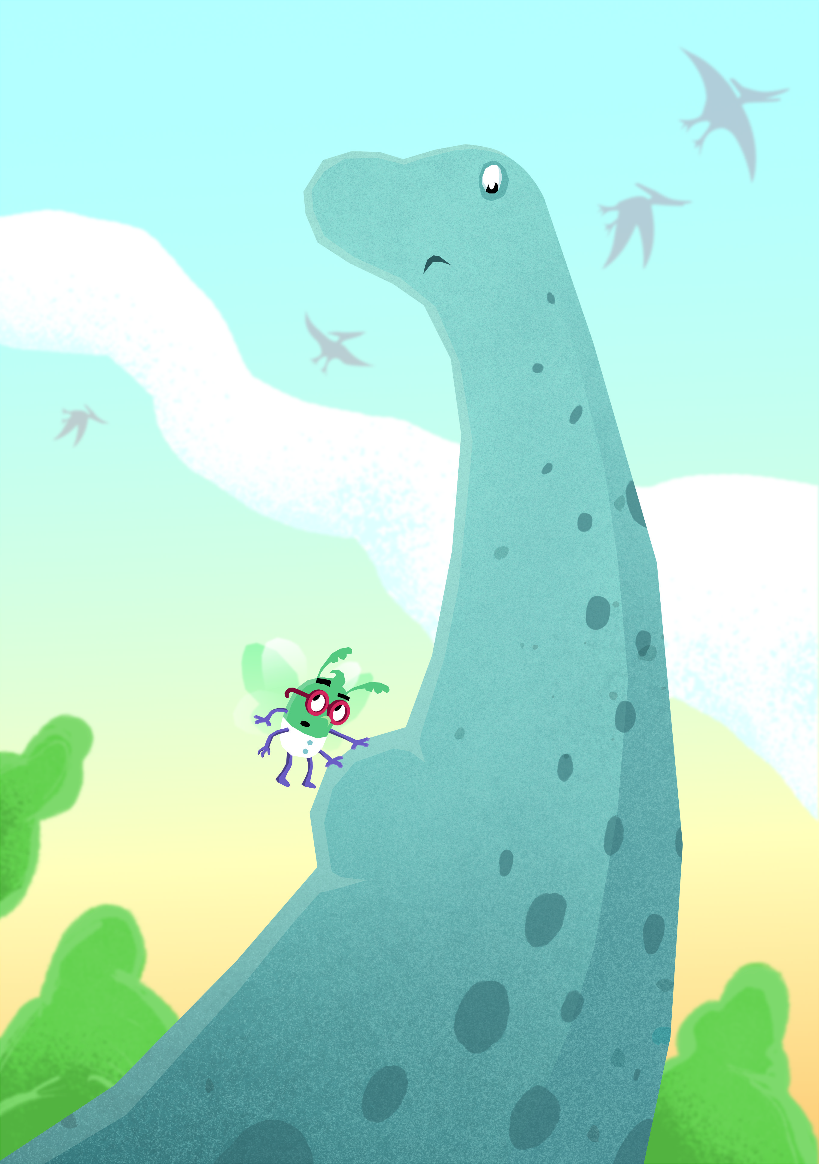 Der Dinodoktor Halsweh