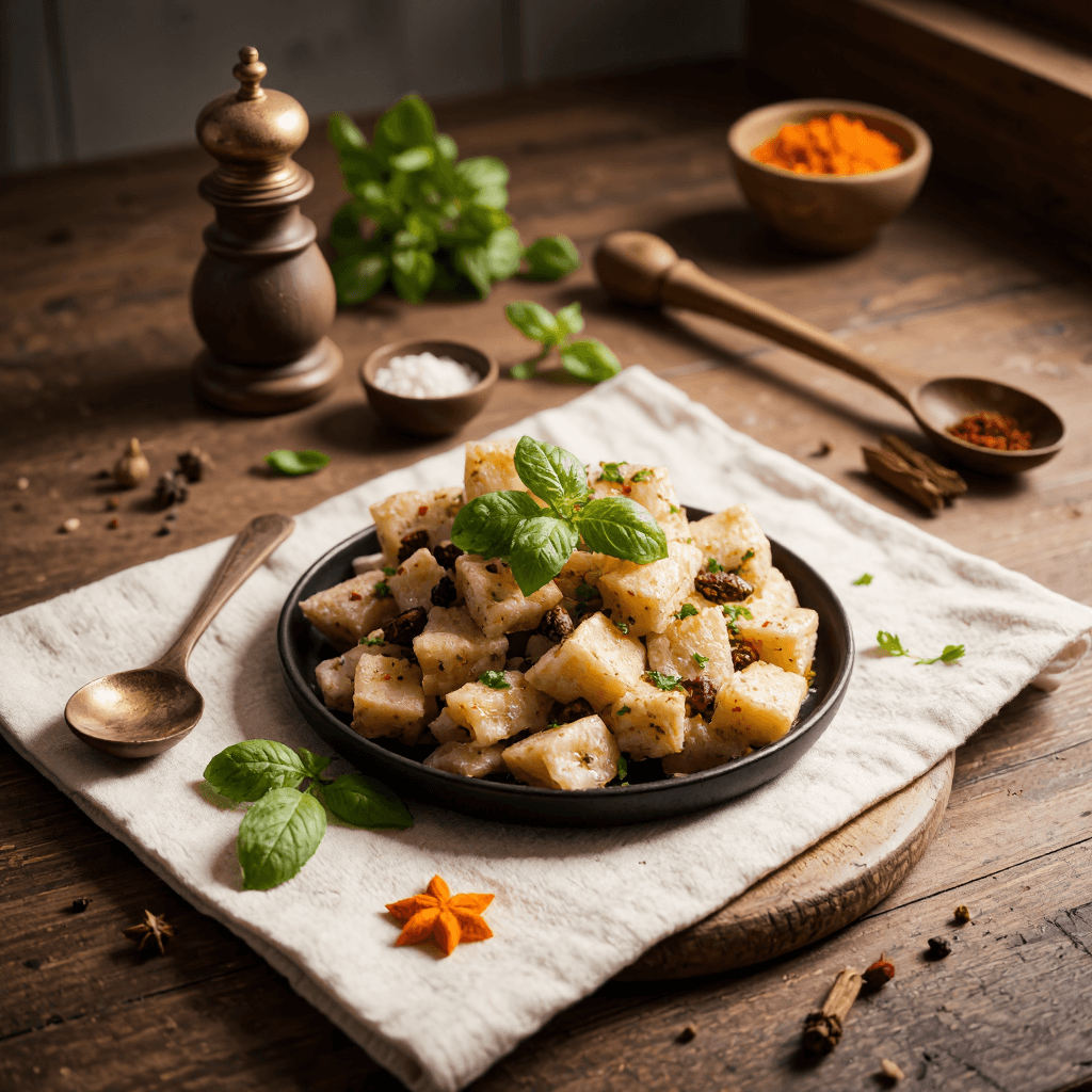 product photography of Gourmet food item