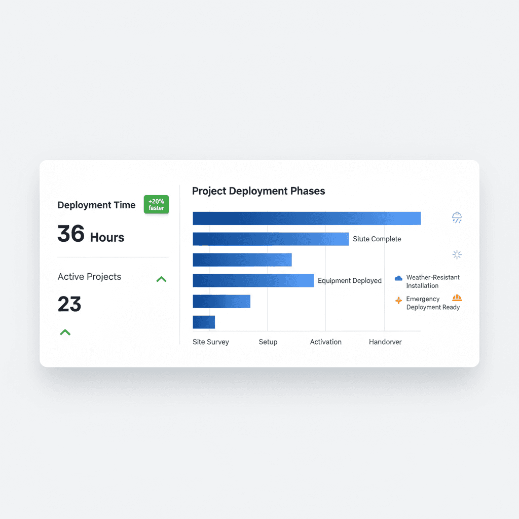 Dashboard showing MRR of $69,897 and 1206 active users with an upward trend graph.