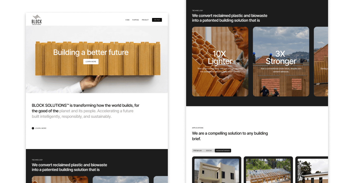 Block Solutions | Building a better future