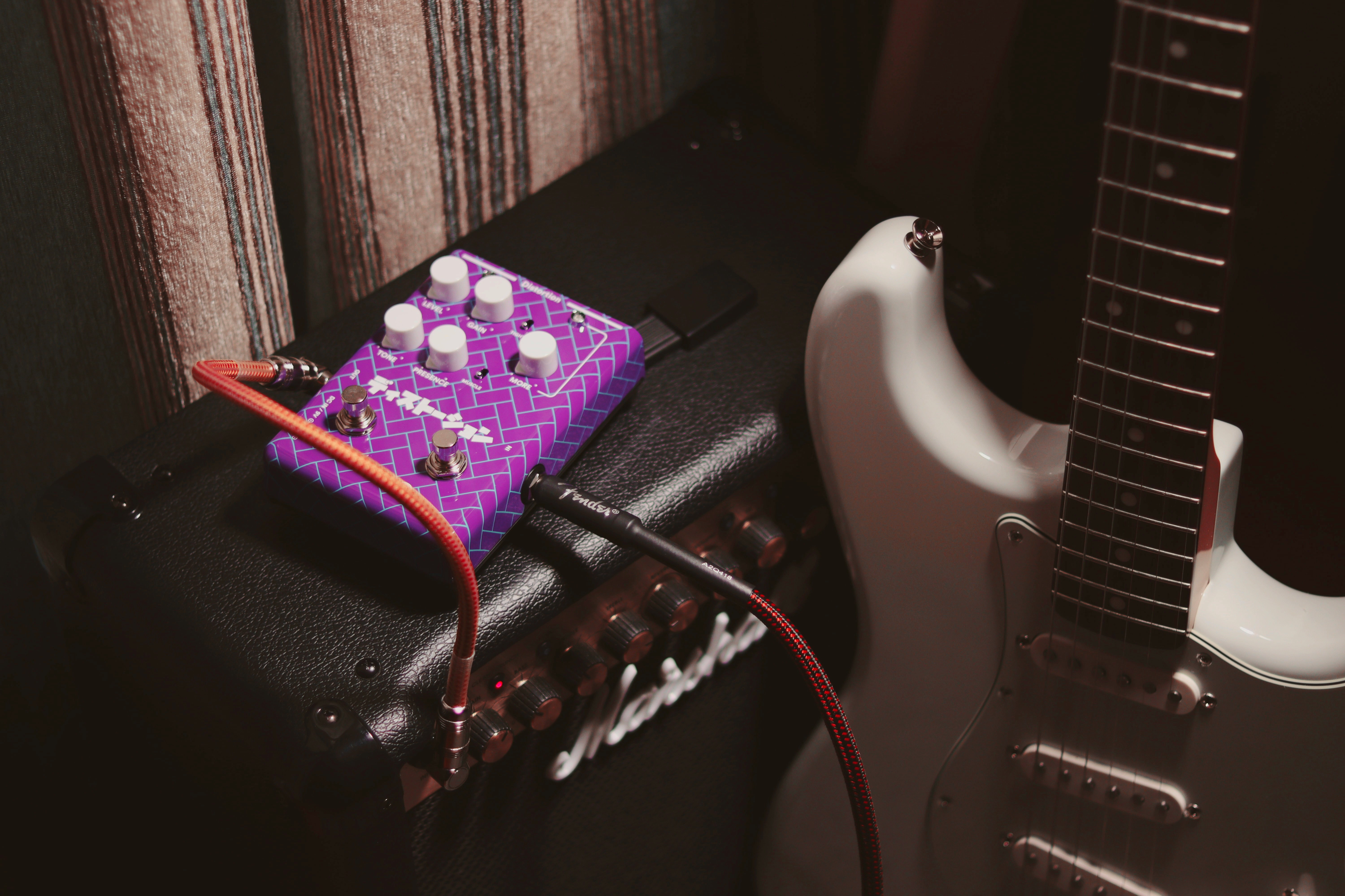 guitar connected with a stereo - how to write love songs