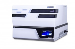 The BioXp 3200 DNA workstation from SGI-DNA, a Synthetic Genomics subsidiary. Source: SGI-DNA.