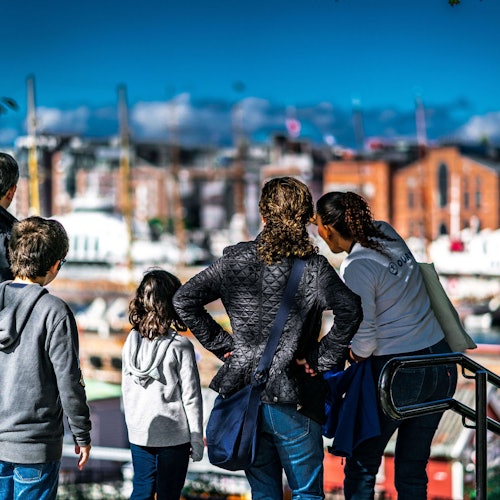 Вид на Акер Брюгге.