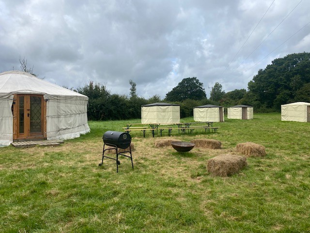 Pods at Barcombe Yurts, Sussex