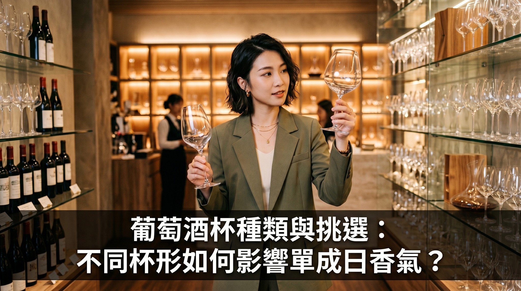 葡萄酒杯種類與挑選：不同杯形如何影響單寧與香氣？（附選購指南）