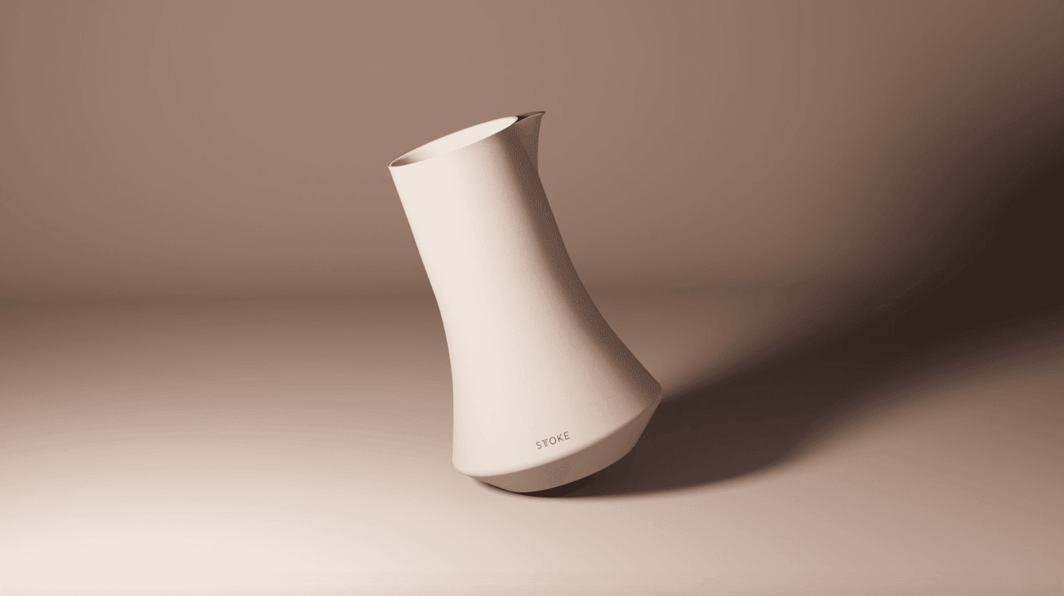 3D art of ceramic jug spinning