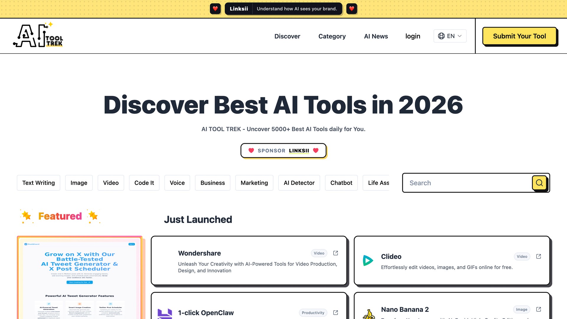 ai tool trek directory