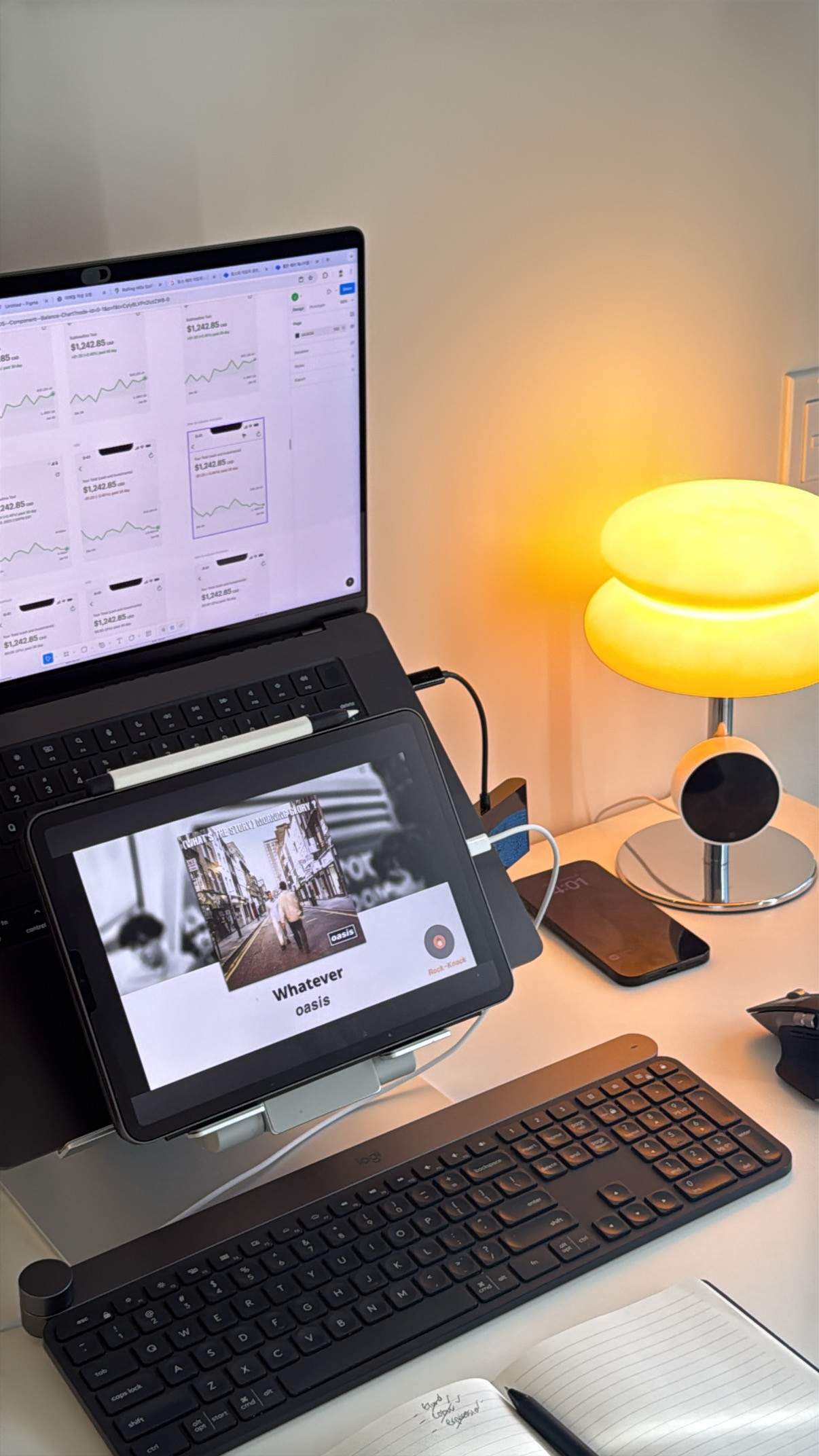 Woman with color palette