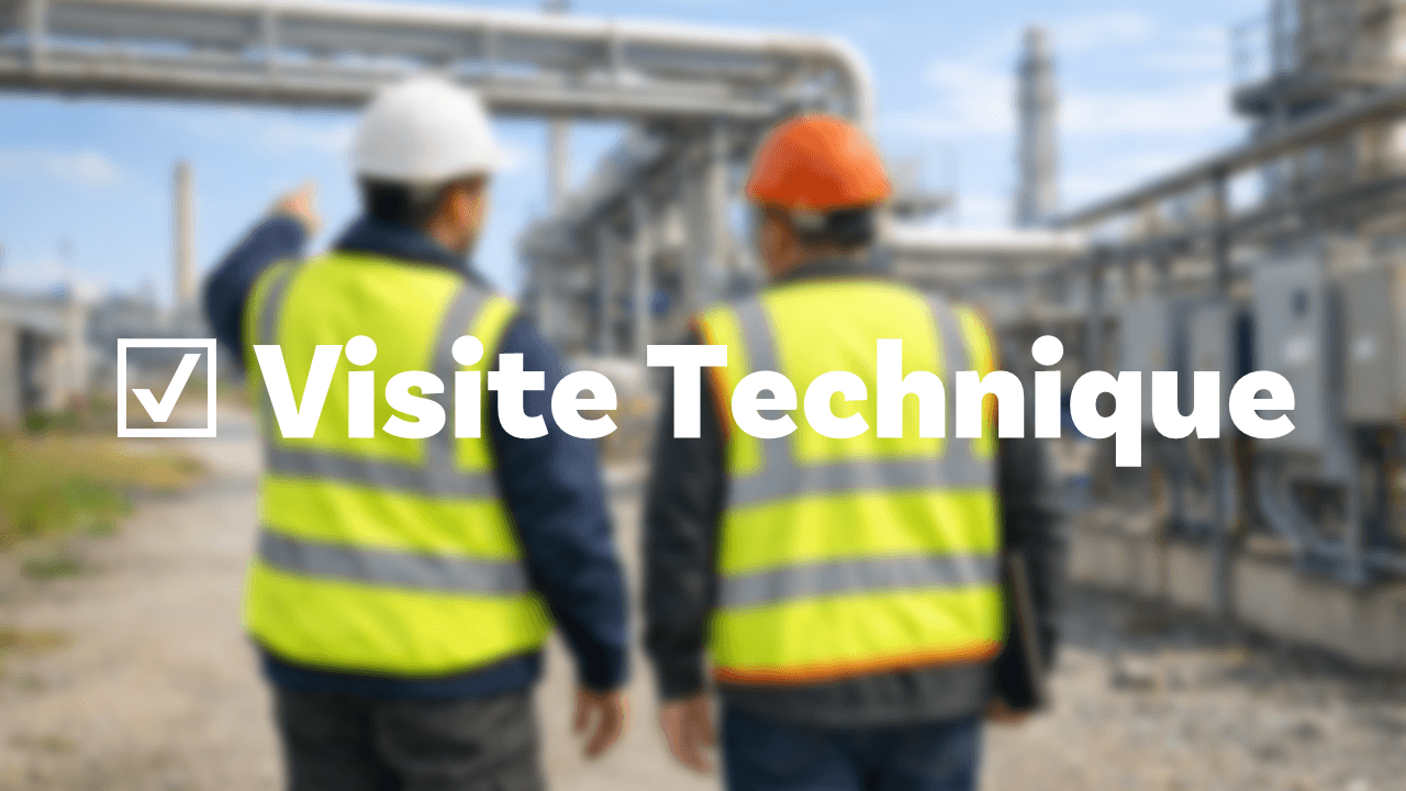 Checklist visite technique sur site