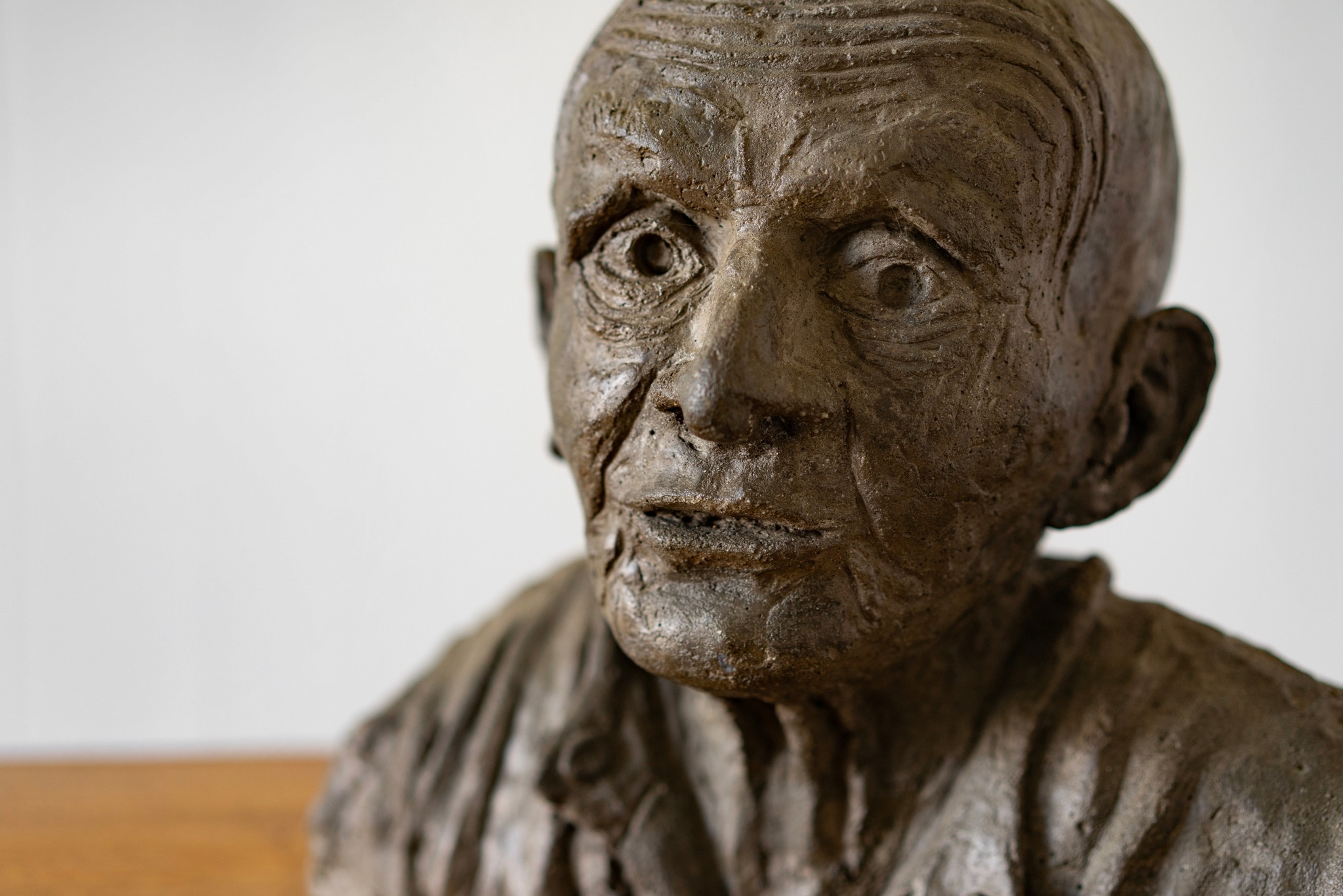 detailfoto van het beeldhouwwerk