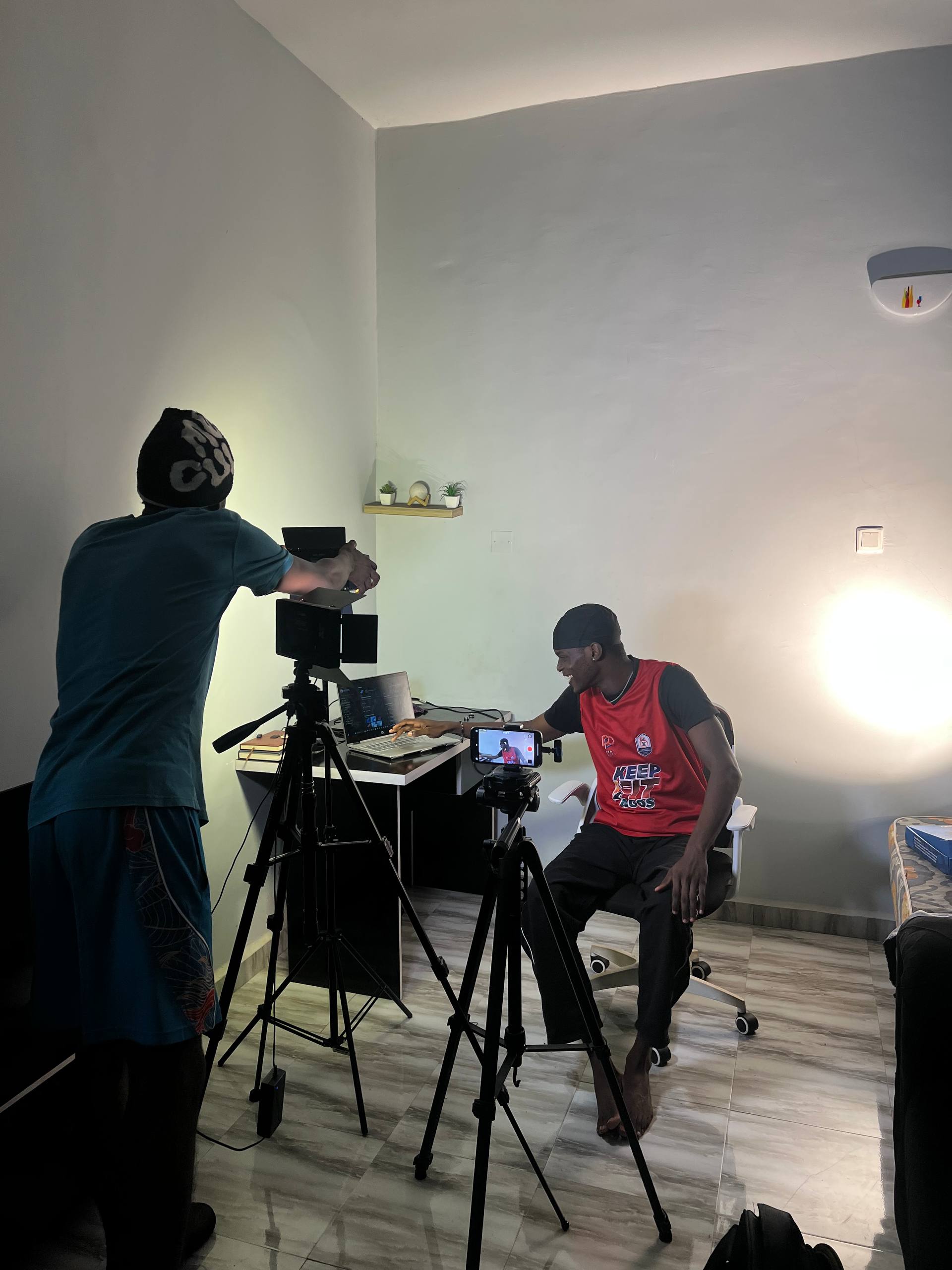 Portrait of portfolio creator