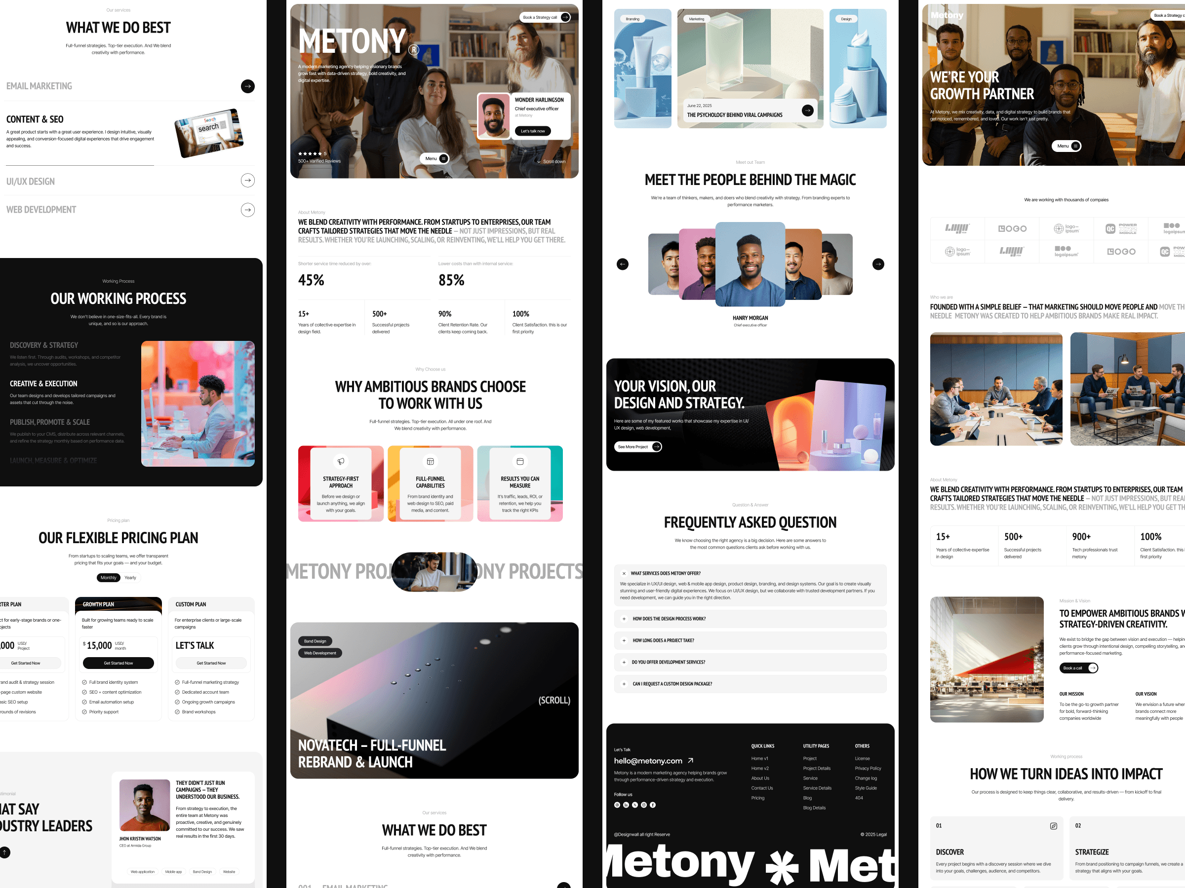 framer portfolio template