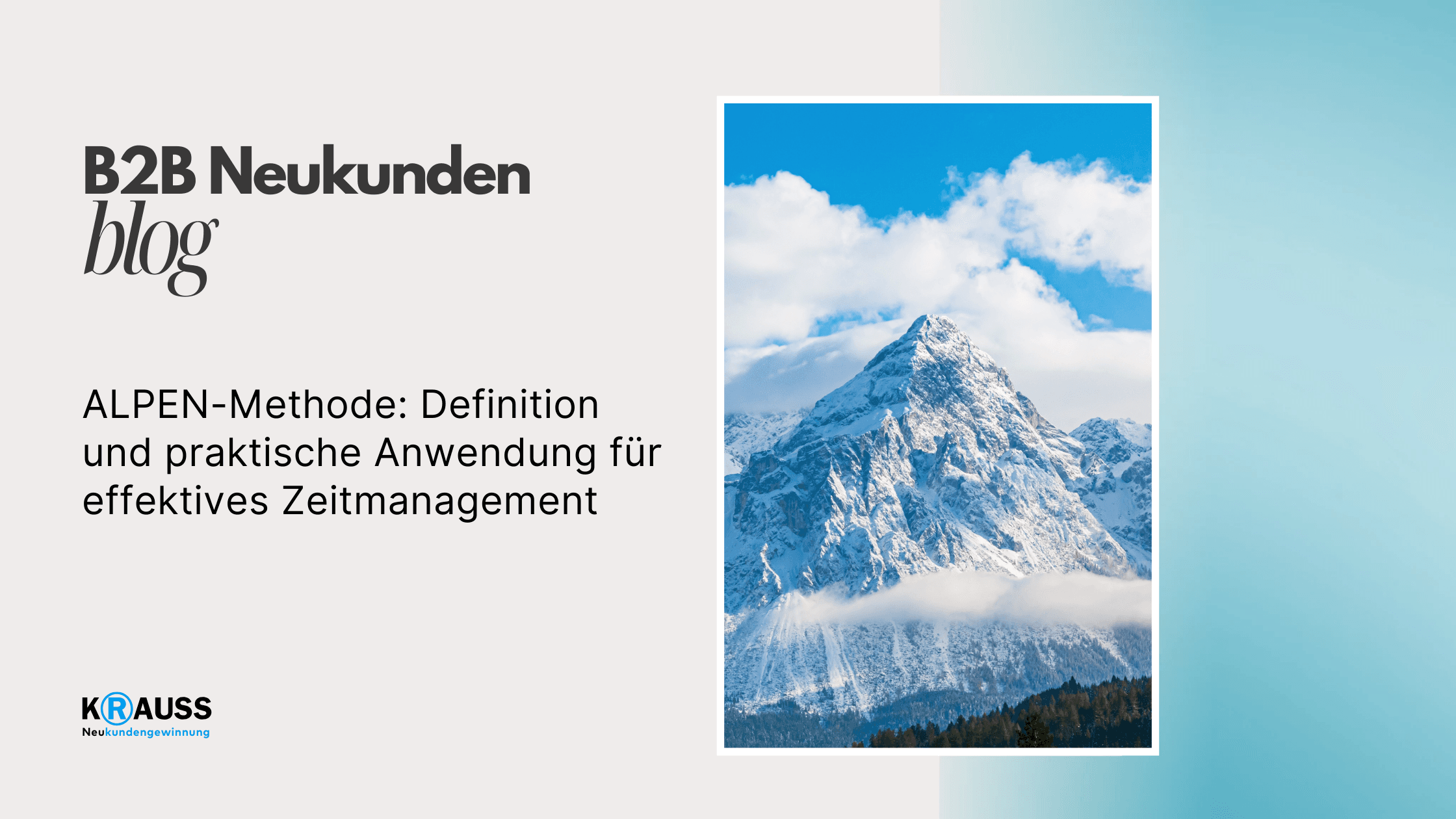 ALPEN-Methode: Definition und praktische Anwendung für effektives Zeitmanagement