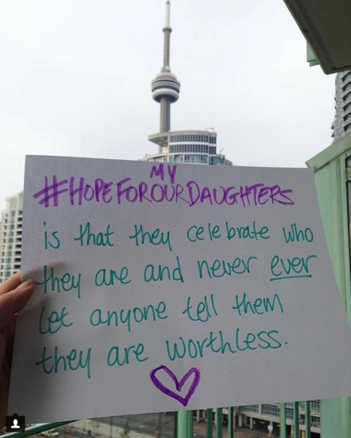 Hope For Our Daughters social post
