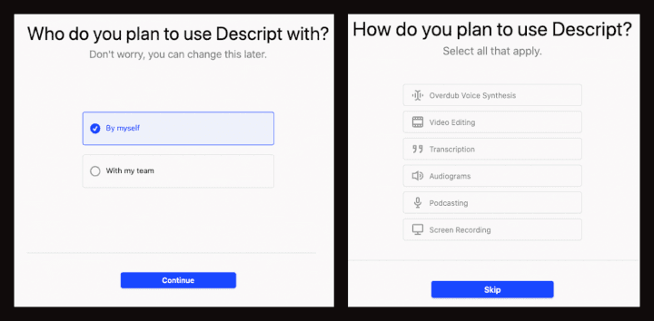  Trading “product information/tours” for questions that identify user motivation 