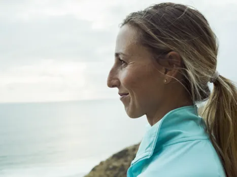 smiling woman