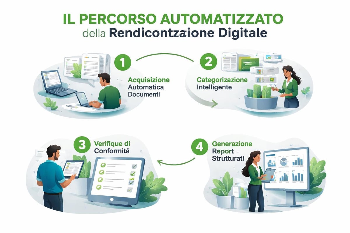 Workflow digitale rendicontazione