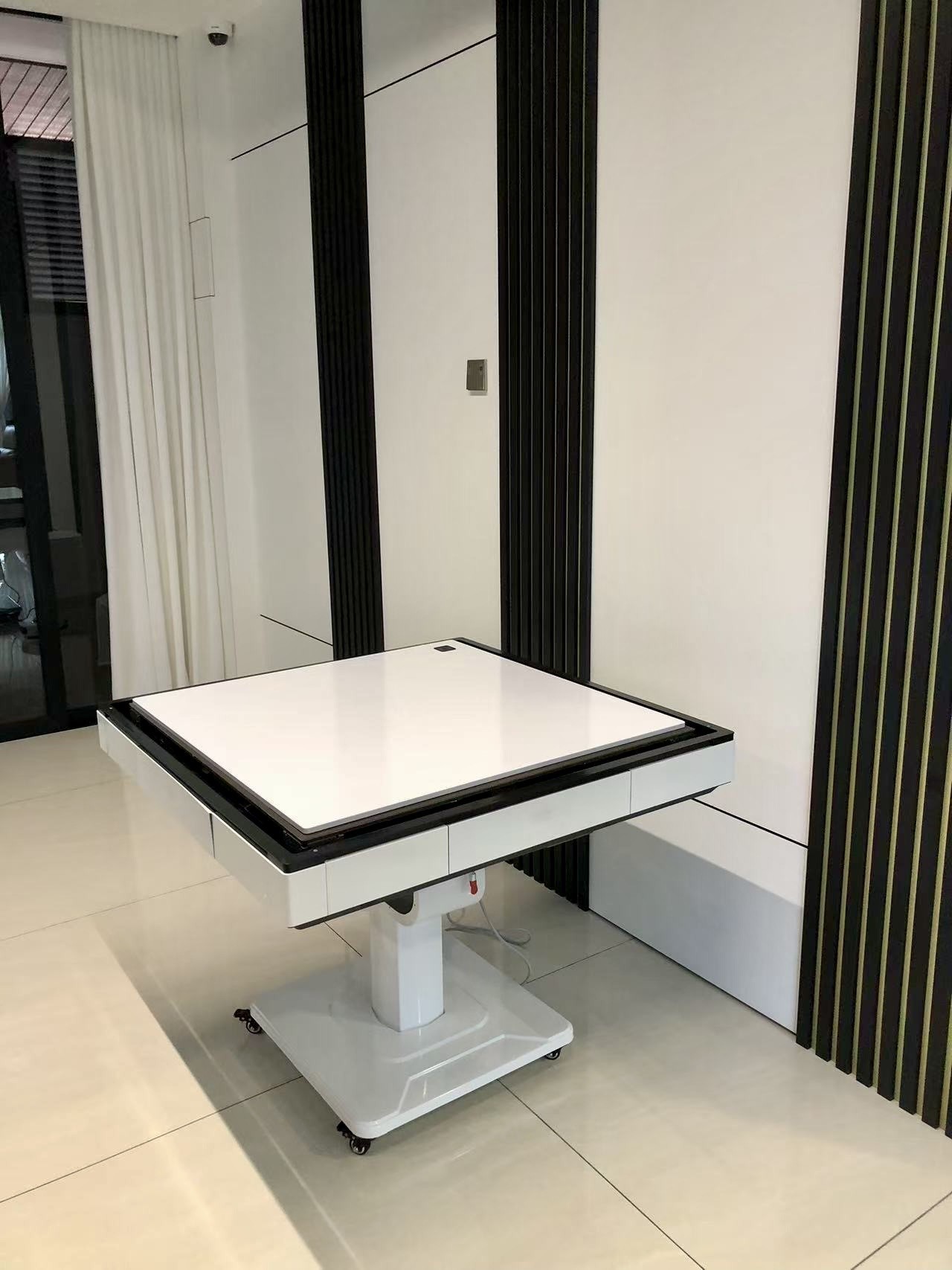 Woman in minimalist setting