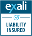 Exali Liability Insured Badge