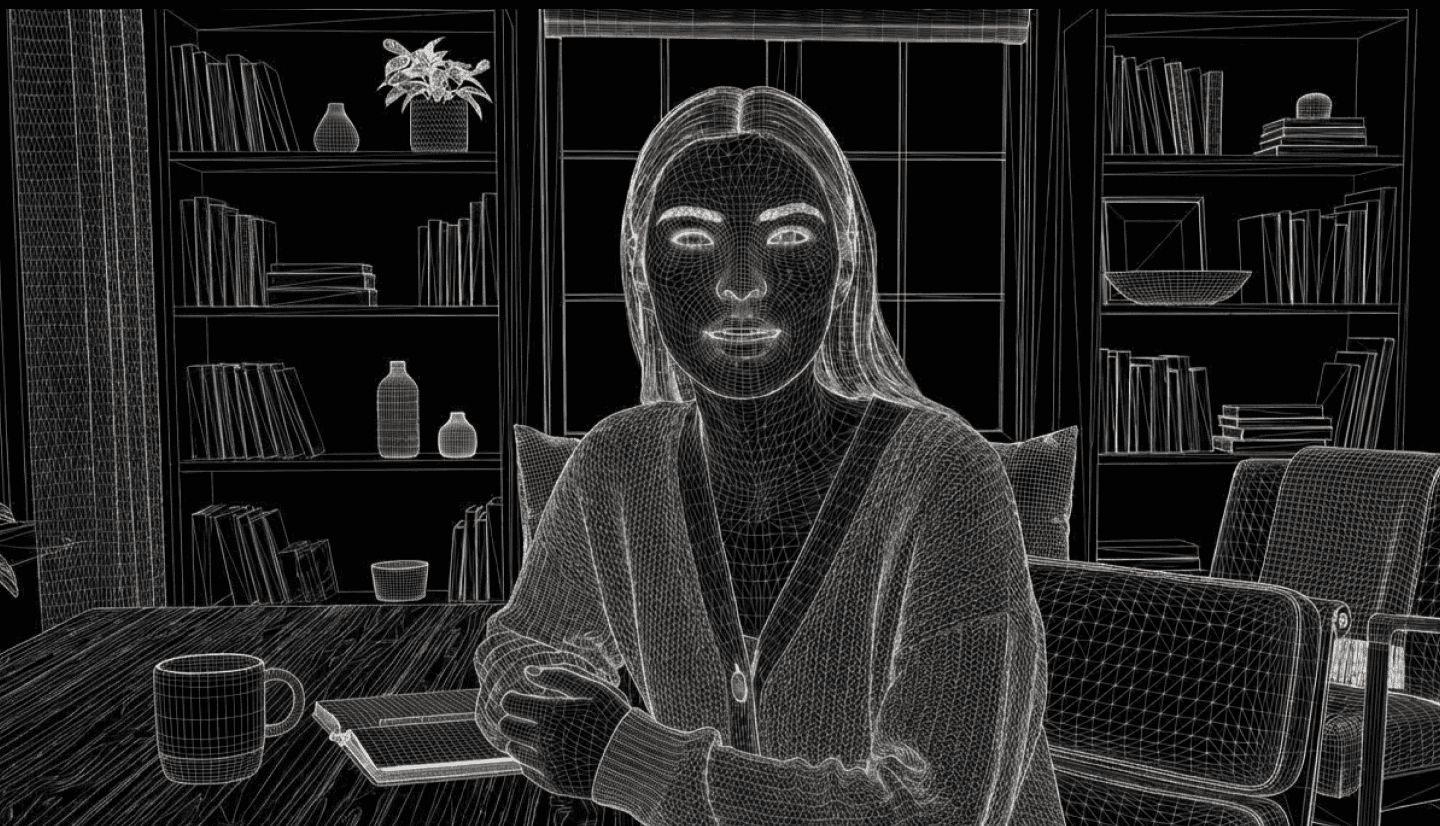 wre mesh image of an avatar