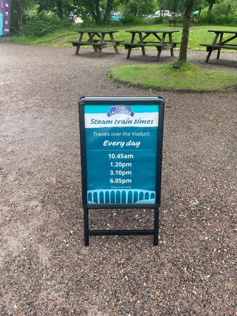 Train times for the Hogwarts Express