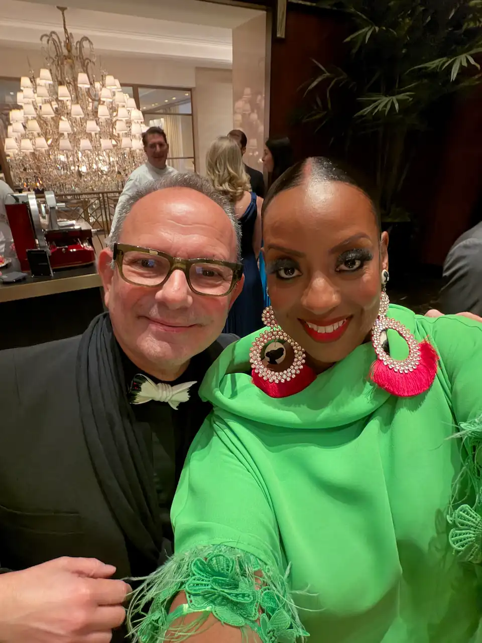 Steven with Melba Wilson