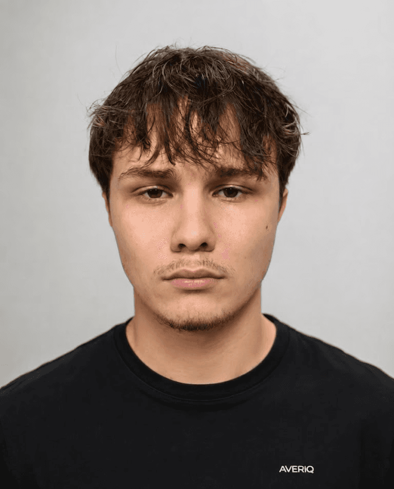 Portrait of portfolio creator – front view