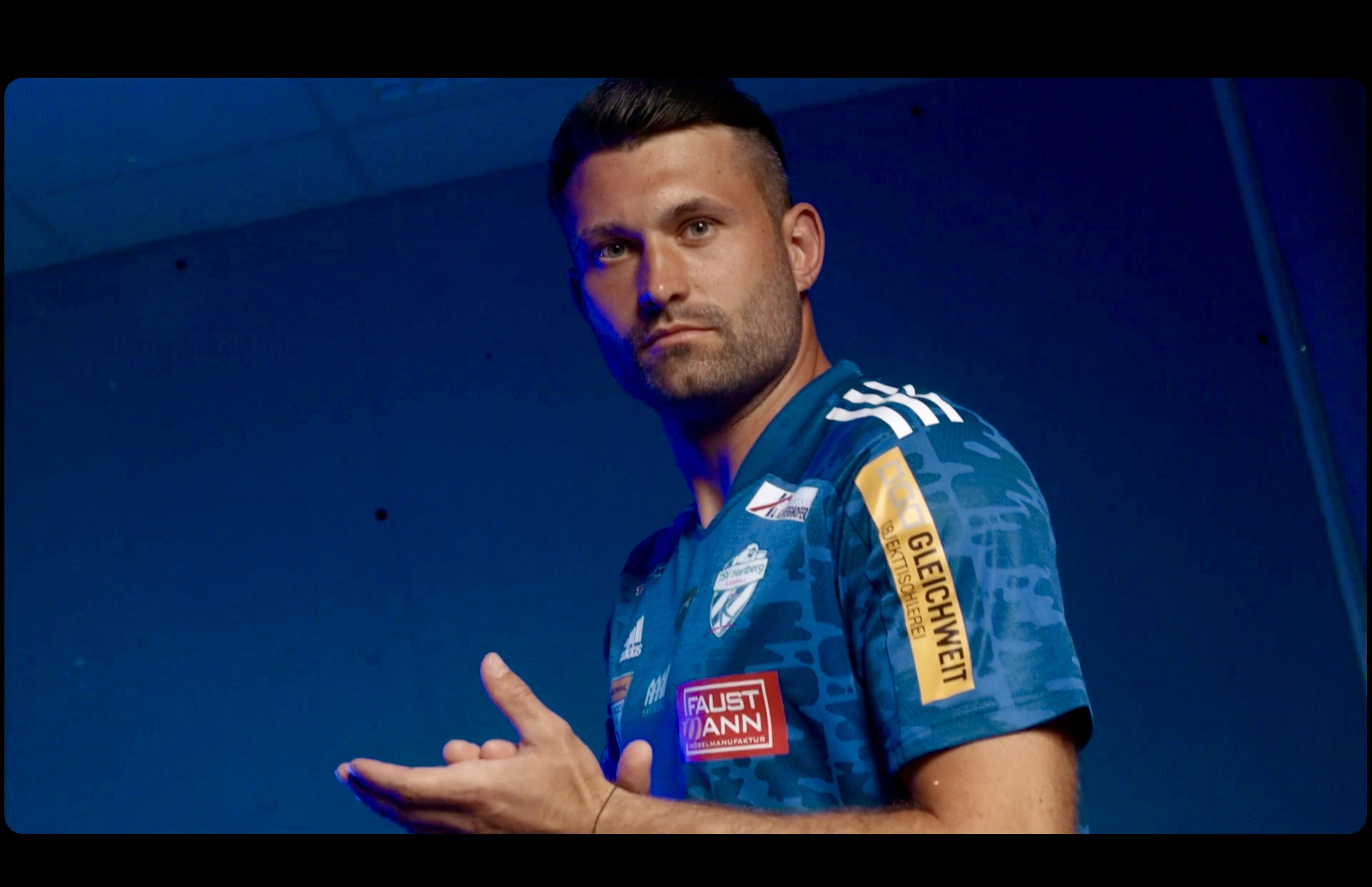 Portrait Fußballer