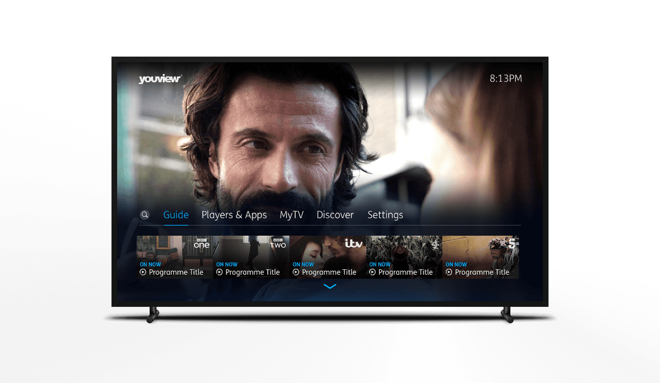 The YouView Main Menu