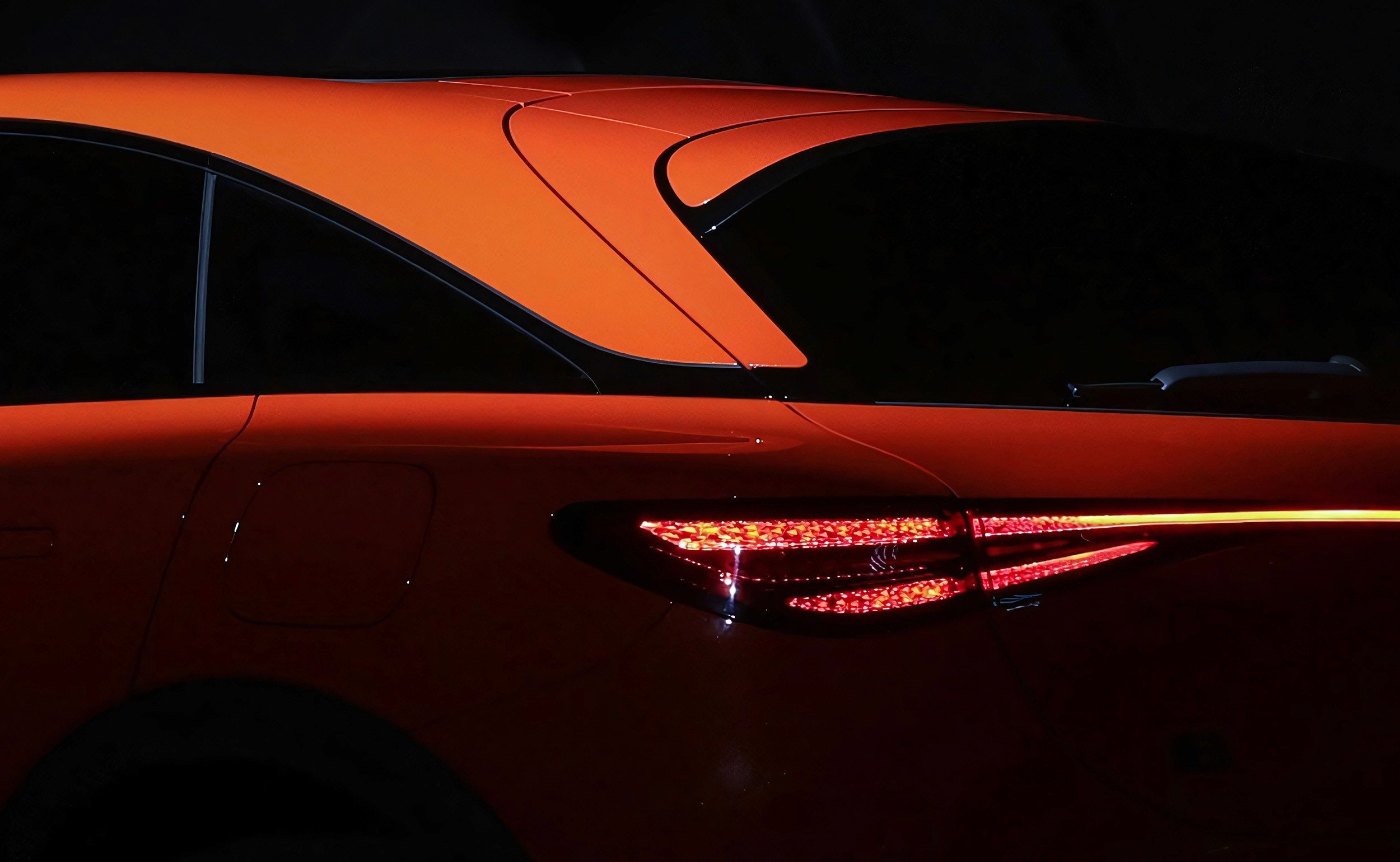 smart #3 d pillar and tail light detail