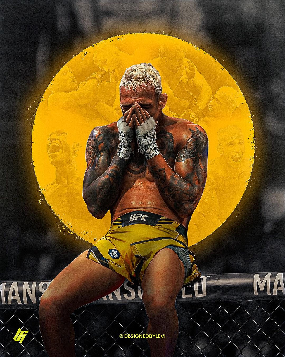 Charles Oliveira poster