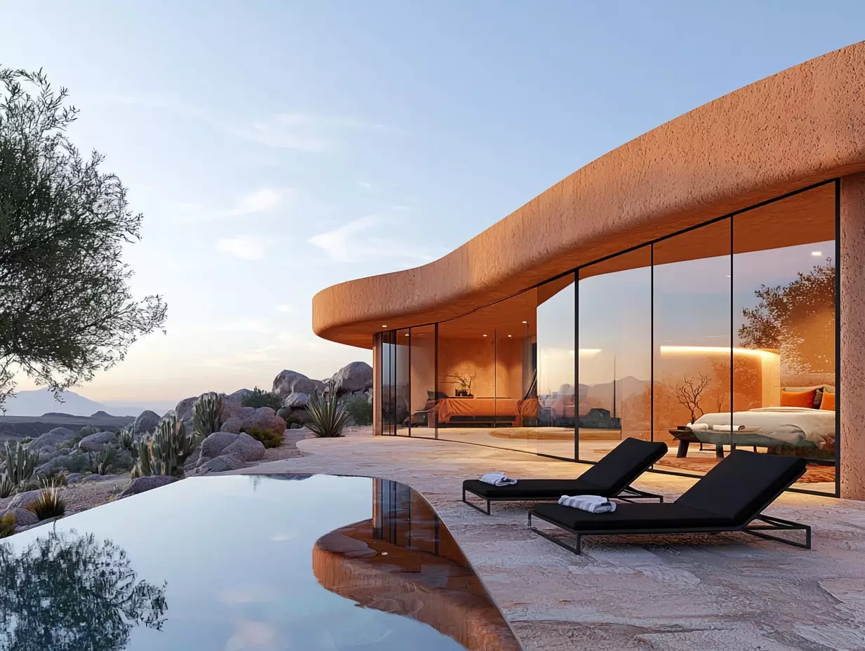 Orange villa
