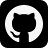 Gitlhub logo on black and white