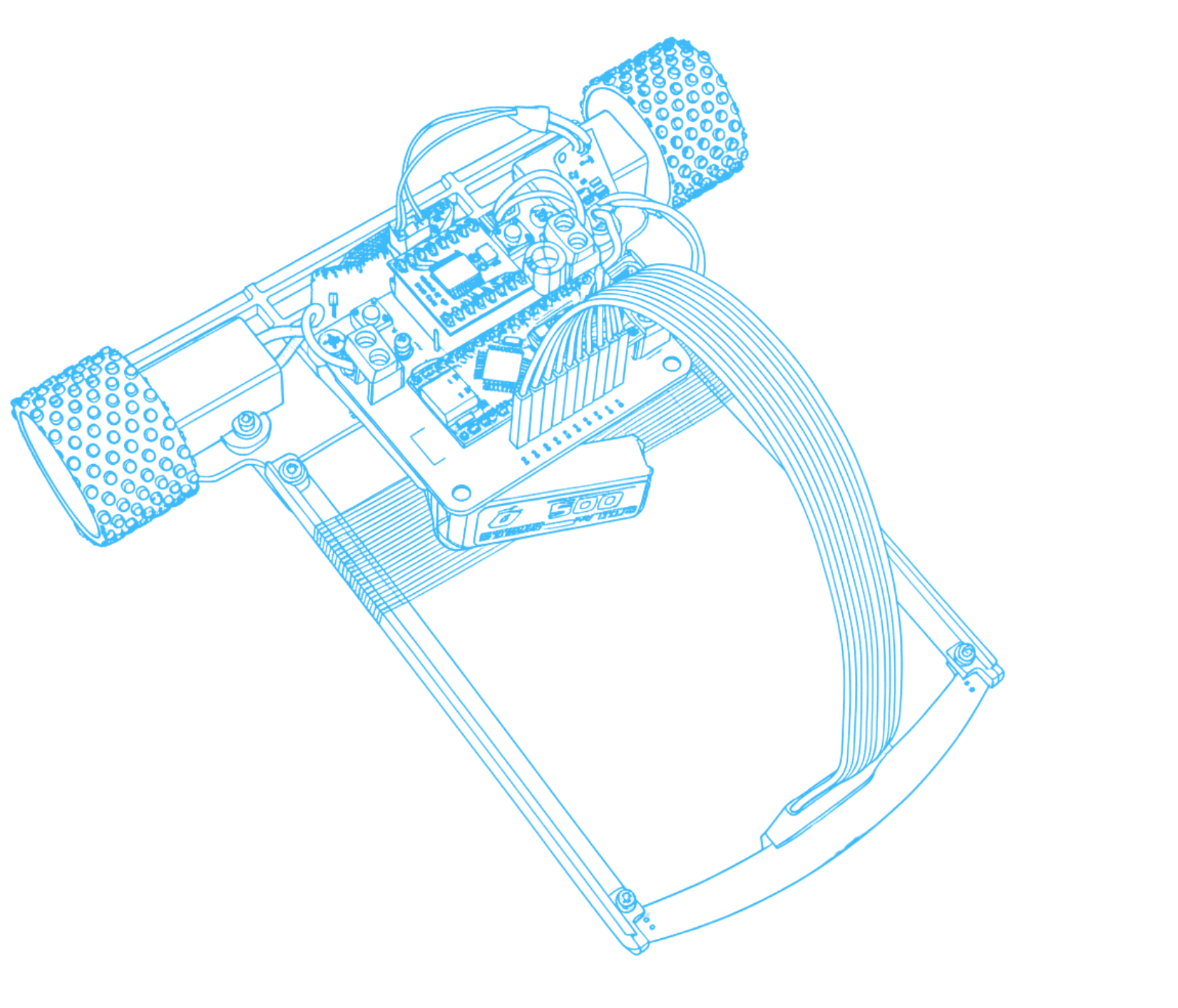 MARK 2 LINE FOLLOWING ROBOT OUTLINE