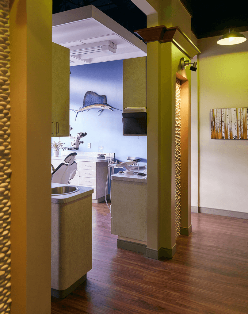 Treatment room at Boulder Dental Arts