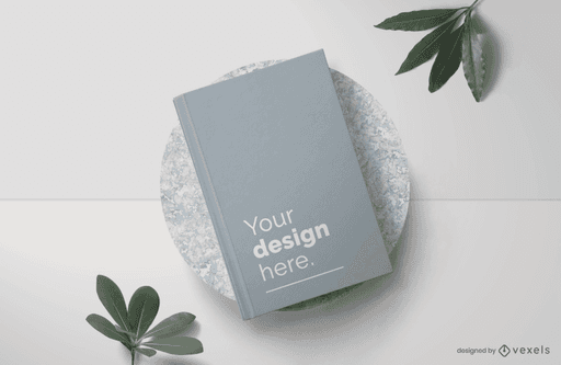 gray book mockup