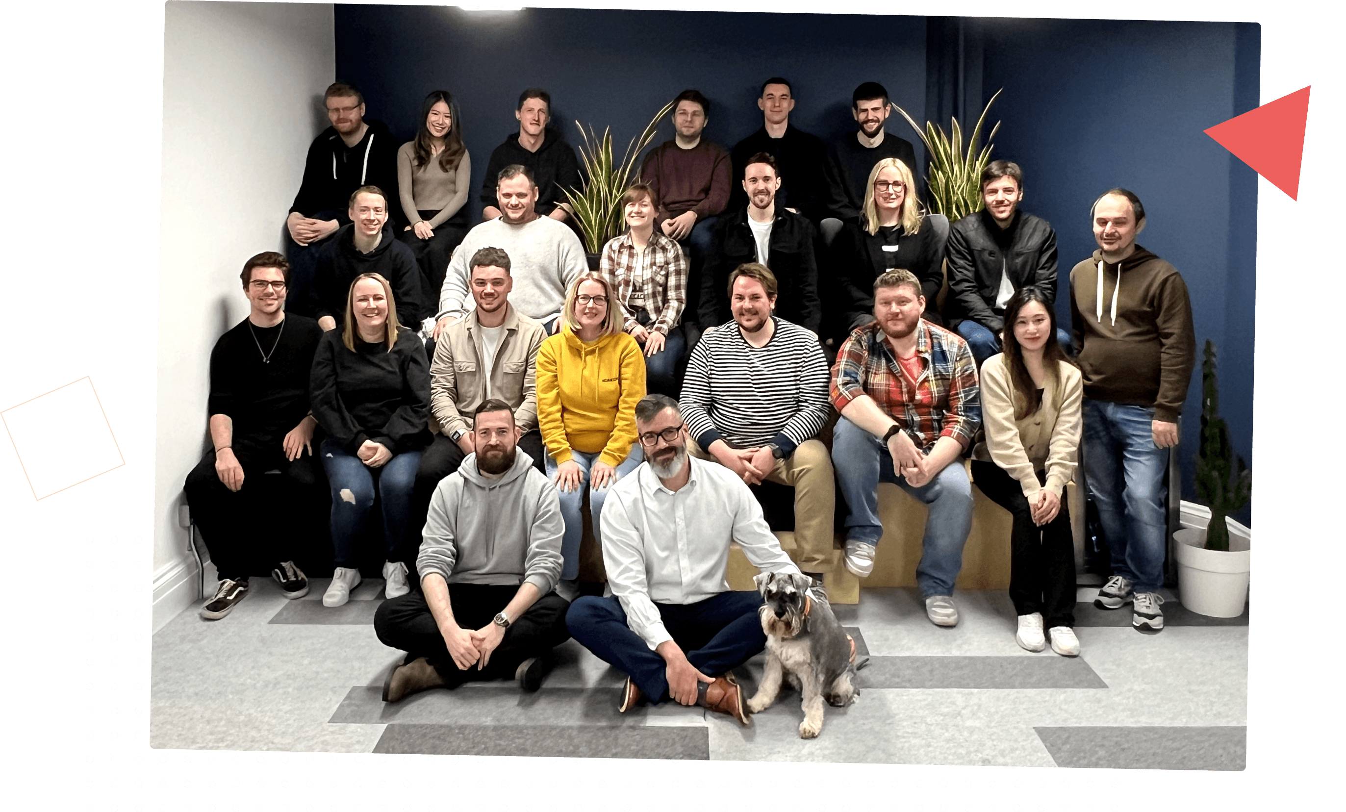 The Komodo team at the studio