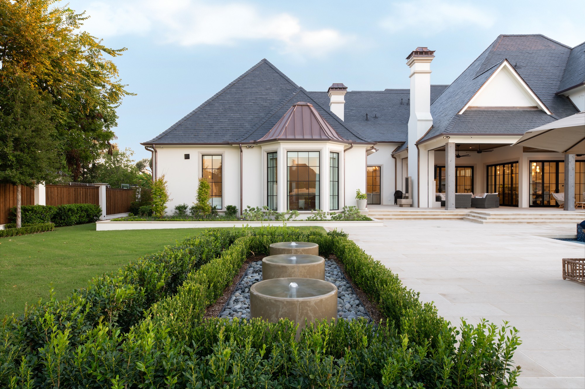 blount designs luxury dallas landscape design