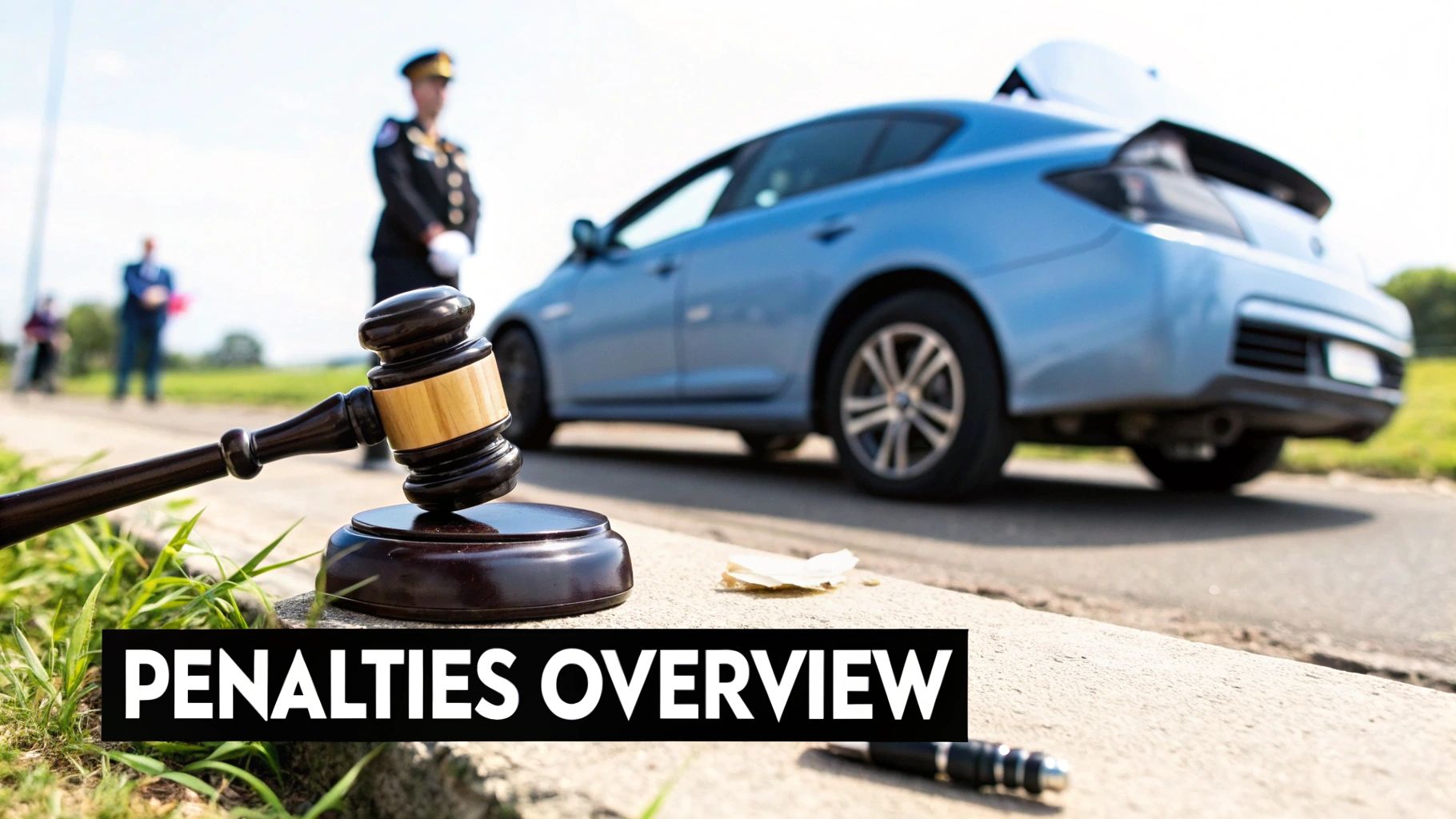 An attorney explaining legal documents to a concerned individual in an office setting.