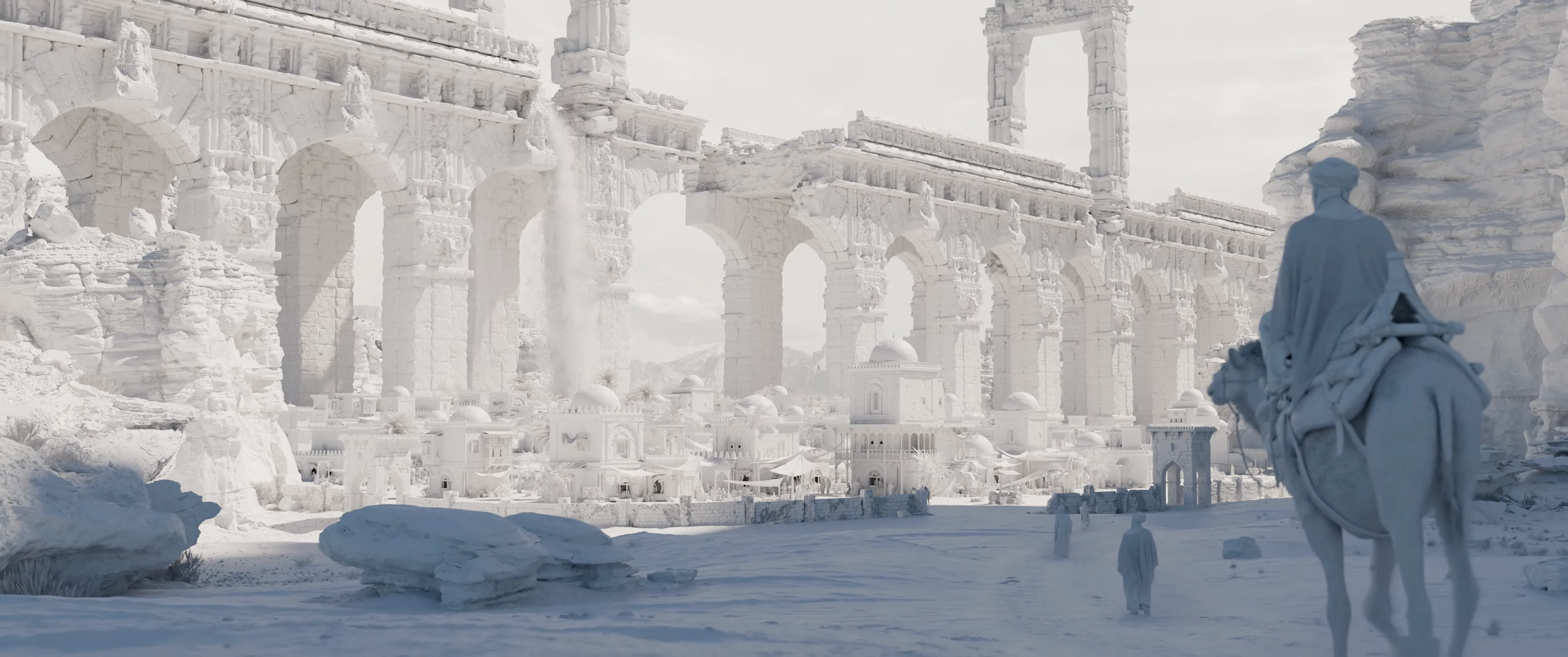 unrendered 3d project