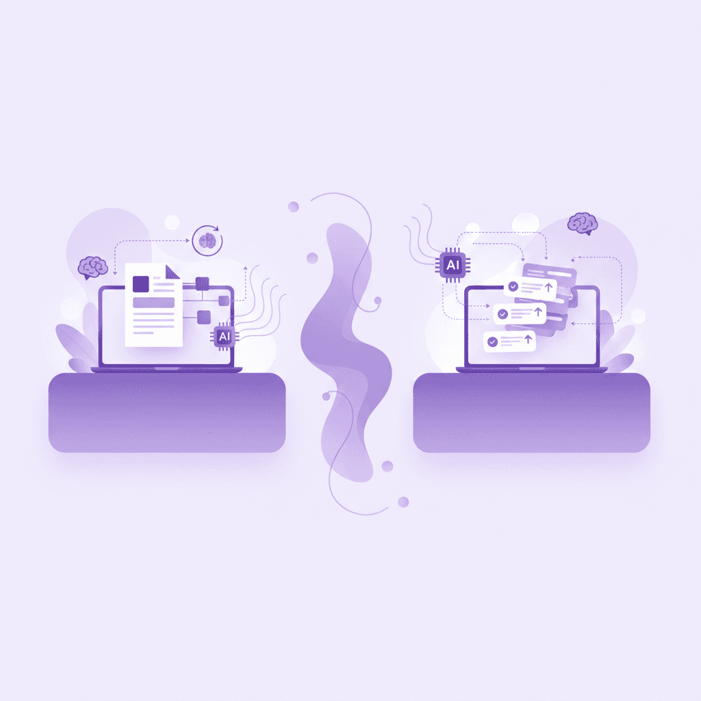 Comparison of MagicSchool AI for teachers and Penseum for students