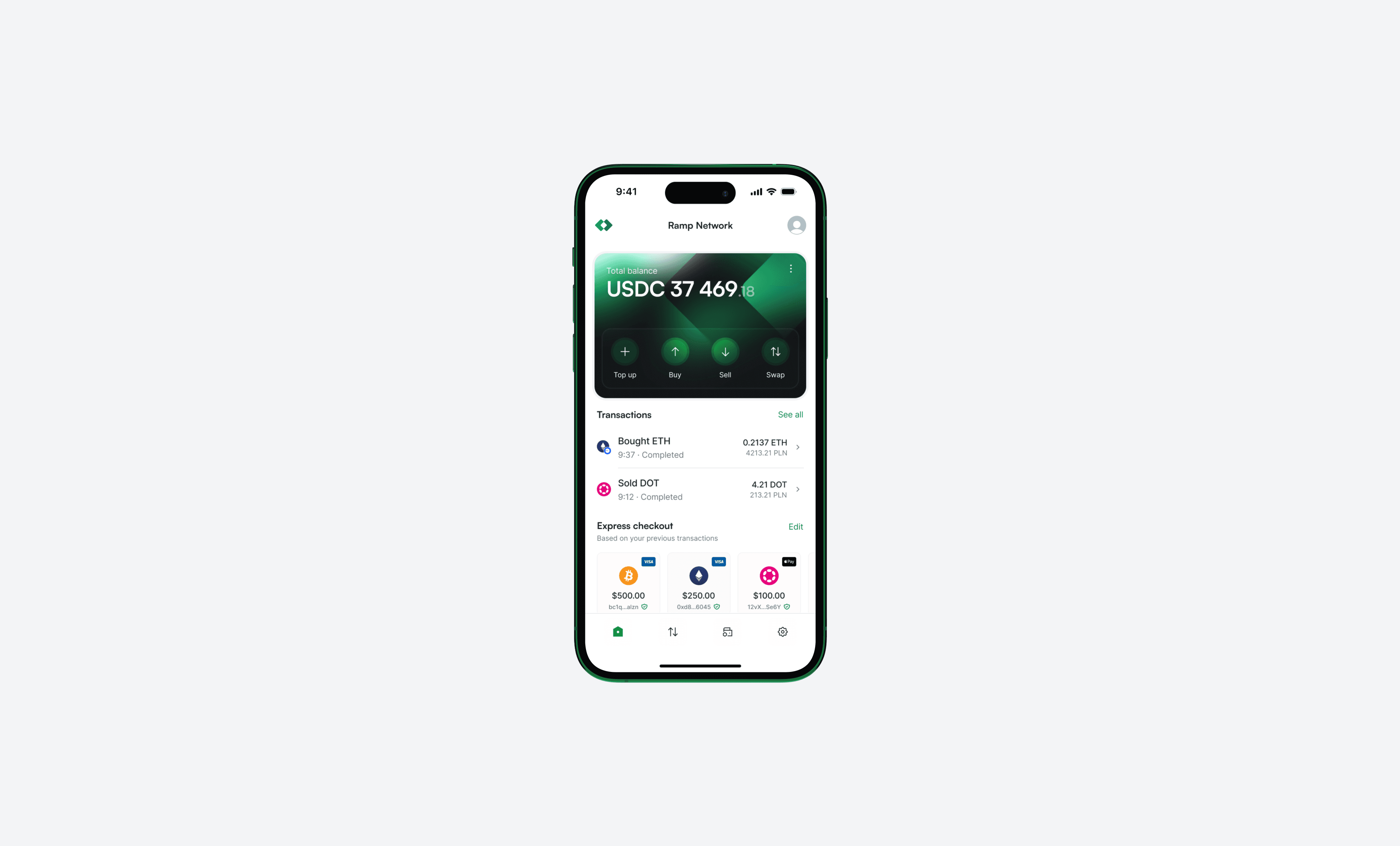 Ramp Wallet — Building a Non-Custodial Stablecoin Wallet from 0→1
