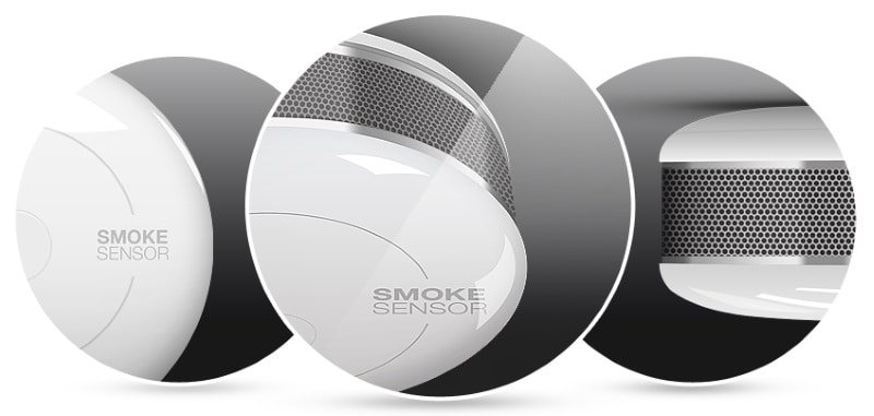 Z-Wave Fibaro Smoke Sensor Plus