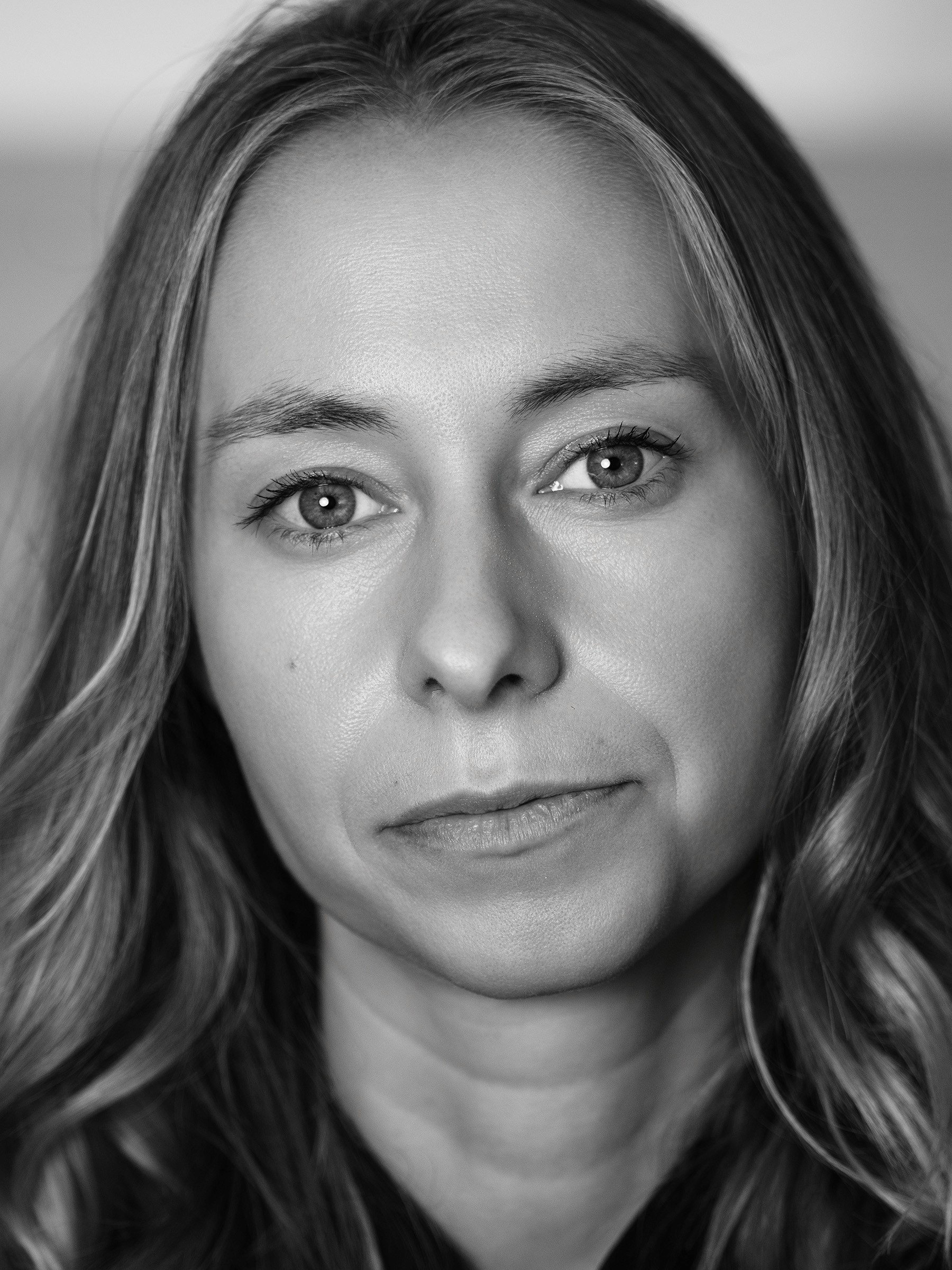 Faces of Impact 100 Honoree - Lea d'Auriol - Black and White Portrait by Artem Shestakov