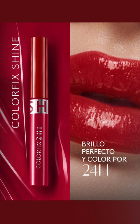 Labial COLORFIX Shine 24H - brillo perfecto y color por 24 horas ésika