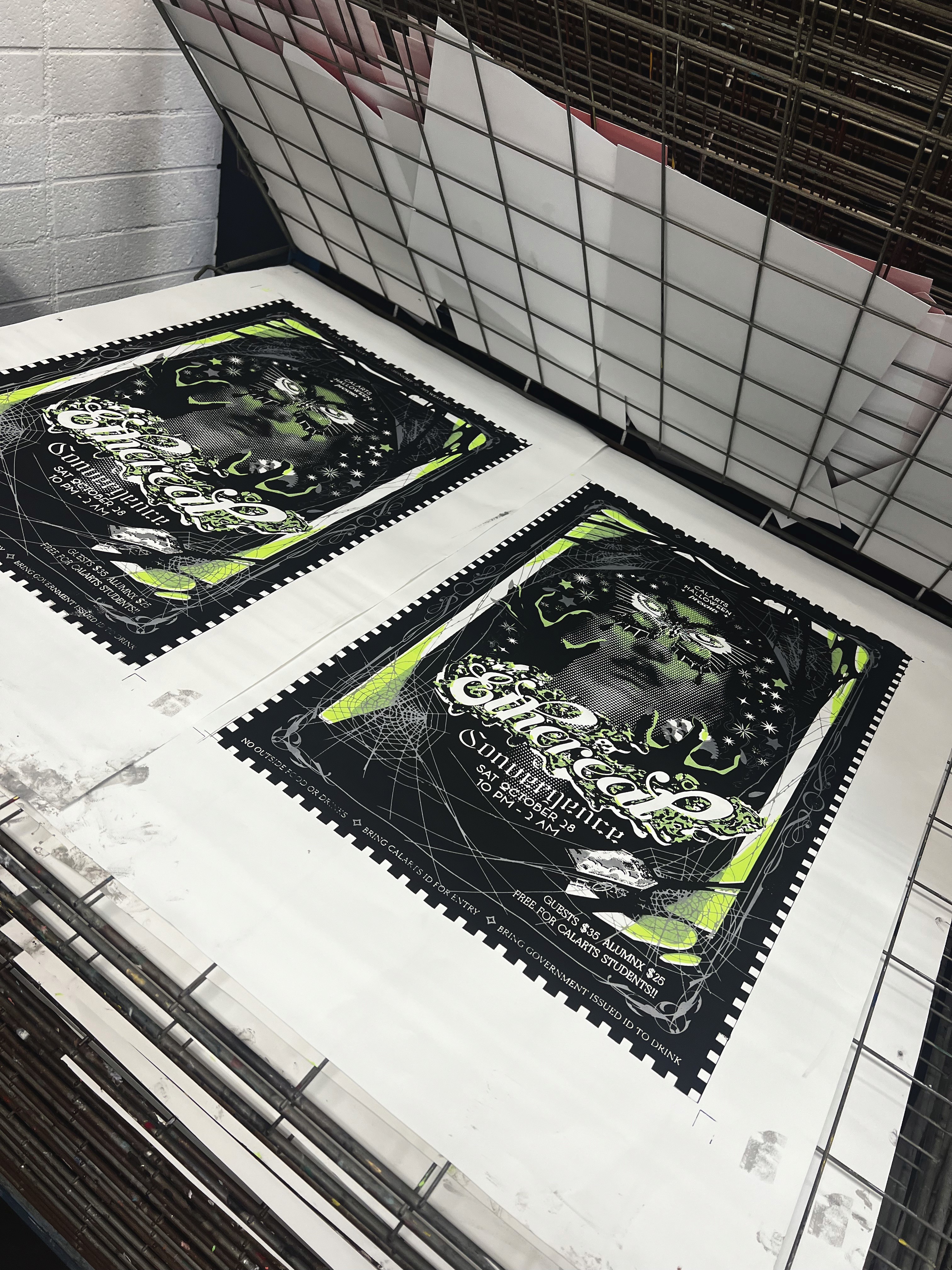 Screen printing process