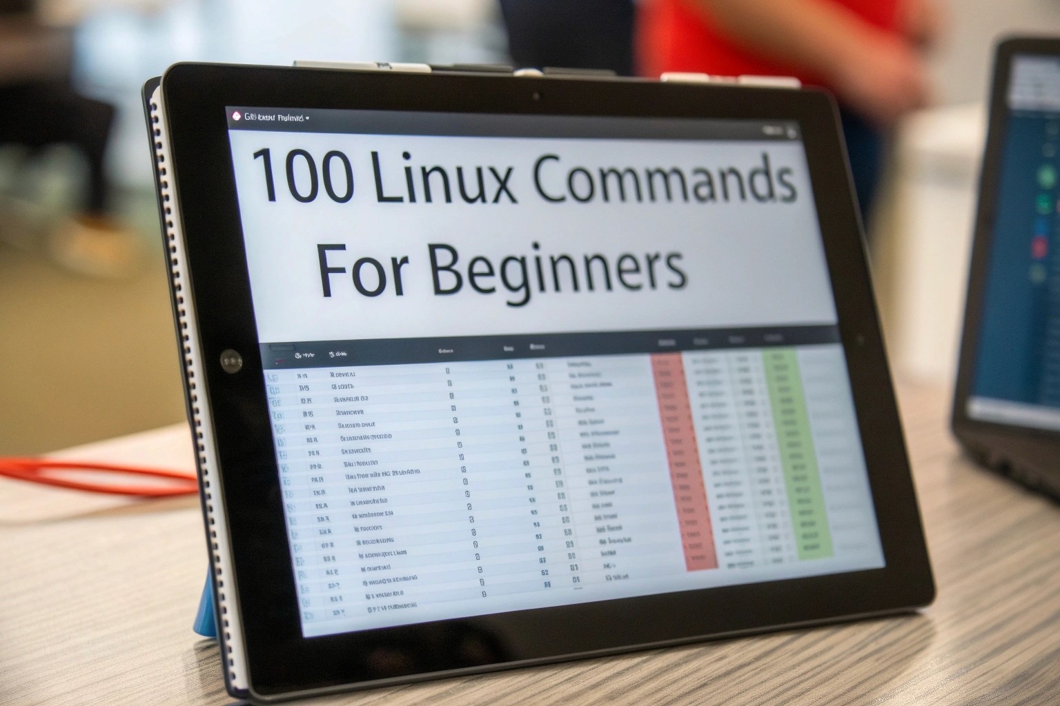 100 Linux commands for a beginner