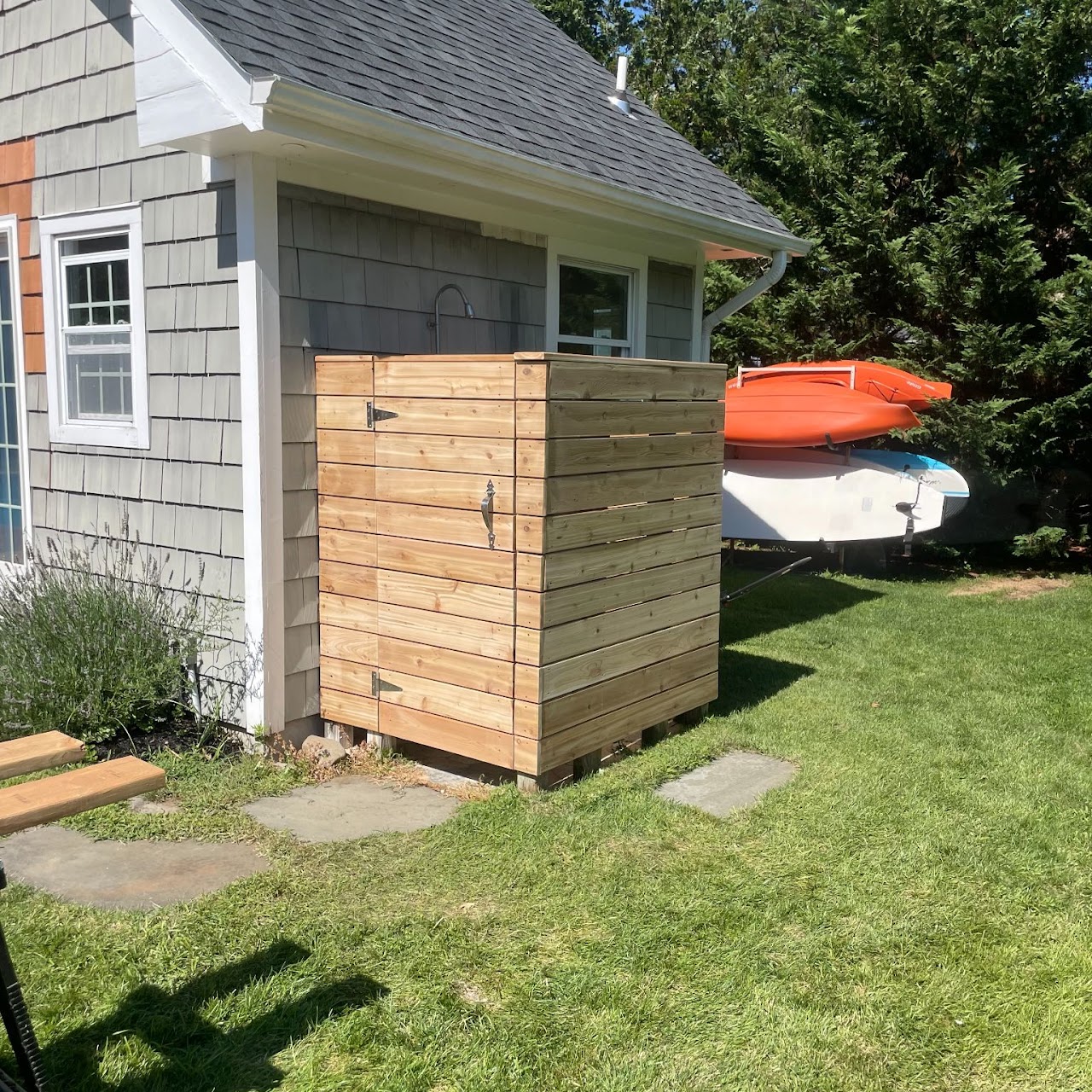 Finished home improvement project by Cary Home Improvement