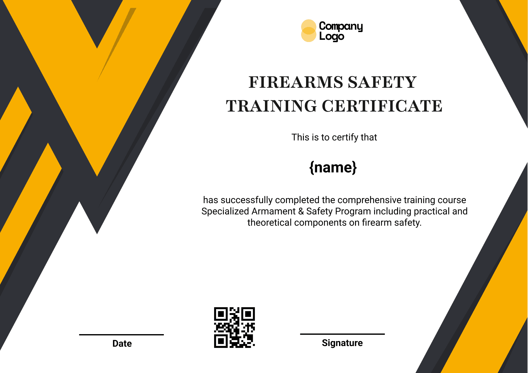 Wauld - Professional and attractive green recognition badge template